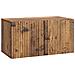 Mobile Porta TV da Muro Legno antico 59,5 x 31 x 30 cm - Foto miniatura 1