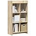 Libreria Rovere Sonoma 59 x 30 x 111 cm Legno ingegnerizzato - Foto miniatura 2