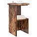 Tavolo laterale Rovere Fumo Ø 39,5 x 55 cm Legno ingegnerizzato - Foto miniatura 3