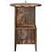 Tavolo laterale Rovere Fumo Ø 39,5 x 55 cm Legno ingegnerizzato - Foto miniatura 4