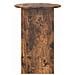 Tavolo laterale Rovere Fumo Ø 39,5 x 55 cm Legno ingegnerizzato - Foto miniatura 5