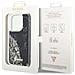 Guess Guhcp14llcsgsgk Custodia Per Iphone 14 Pro 6,1 Nera /nera Effetto Liquid Glitter Marble - Foto miniatura 3