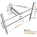 BASE 25 L TURN 120 Supporto a Parete per schermi LED / PLASMA 40-65'' Portata Max 45Kg - Foto miniatura 2
