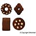 Stampo cioccolato bisquit easy choc 35x18mm h. 16mm 112.5ml silicone - Foto miniatura 3