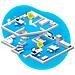 Powerline 1260E WLAN Set 1200 Mbit /s Collegamento Ethernet LAN Wi-Fi Colore Bianco - Foto miniatura 6