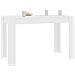 Tavolo da Pranzo Bianco 120x60x76 cm in Legno Multistrato - Foto miniatura 2
