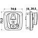 Comando Joypad Blue Singolo 12/24v #os0204506 - Foto miniatura 2