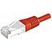 858305 Cavo Di Rete 3 M Cat6a S / ftp [ s-stp] Rosso (patch Cord Rj45 Cat. 6a S / ftp Red - 3 M Full Copper)  - Foto miniatura 1