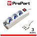 Multipresa 3 Prese Bipasso / schuko Pem3503-w - Foto miniatura 1