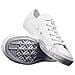 Chuck Taylor Ct Ox Leather, Scarpe Da Fitness Unisex-adulto, Bianco (bianco 100), 45 - Foto miniatura 4