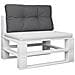 Cuscino per Pallet Antracite 70x40x12 cm in Tessuto - Foto miniatura 7