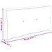 Cuscino per Pallet Antracite 70x40x12 cm in Tessuto - Foto miniatura 8