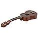 Soprano Ukulele Kit Per Iniziare Con Il Sacchetto Clip-on Tuner Stringhe Aggiuntivi Cinghia Plettro Fret Adesivi Chords Carta Panno Tan Brown - Foto miniatura 3