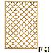 Pannello In Legno Impregnato In Autoclave Maglia Diagonale Alawa 120 X 180 Naturale - Foto miniatura 1