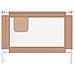 Sponda Letto di Sicurezza per Bambini Talpa 90x25 cm in Tessuto - Foto miniatura 3