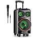 WILDDUB ZERO Cassa Bluetooth Altoparlante Feste Potente, Party Speaker Portatile 120W, Microfono incluso, Luci - Foto miniatura 1