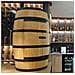 Barile Con Porta, Botte In Legno Con Luci A Led, Armadietto Per Vino In Stile Retr? , Portabottiglie In Legno, Da 80 Cm Di Altezza, Elegante Decorazione Per Il Soggiorno, Tavolo E Portabottiglie (rovere)  - Foto miniatura 3