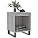 Comodini 2pz Grigio Sonoma 40x35x50 Cm In Legno Multistrato - Foto miniatura 3