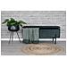 Panca Con Portaoggetti Watford - Verde - Poliestere - 36,5x95x46 Cm - Foto miniatura 2