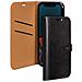 Custodia Per Iphone 12 Pro Max Folio Wallet Con Linguetta Magnetica, Nero - Foto miniatura 3