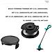 Set Di Copertura Bobina E Filo Di Ricambio Per Decespugliatori Bosch Easy Grasscut 18-230 - Foto miniatura 3