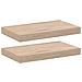 Mensole Pensili 2 Pz 40x23,5x4 Cm In Truciolato - Foto miniatura 2