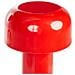 Lampada Da Tavolo Senza Fili A Led Besos Con Dimmer Metallo Rosso - Foto miniatura 3