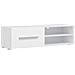 Unit? TV 5 pz con Illuminazione a LED Bianco Opaco Truciolato - Foto miniatura 8