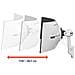 HX Series HX ARM WITH VERY HEAVY DUTY PIVOT WALL 144,8 cm (57") Parete - Foto miniatura 5