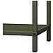 Rastrelliera per Legna da Ardere Verde Oliva 40x25x60 cm - Foto miniatura 6