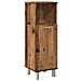 Mobile Da Bagno Legno Antico 30x30x95 Cm In Legno Multistrato - Foto miniatura 2