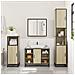 Set Mobili da Bagno 2 pz Rovere Sonoma in Legno Multistrato - Foto miniatura 4