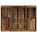 Credenza Legno vecchio 142.5 x 37 x 100 cm Legno multistrato - Foto miniatura 5