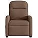 Poltrona Massaggiante Reclinabile Marrone in Tessuto - Foto miniatura 3