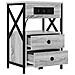 Armadio da Notte 2 pcs Grigio sonoma 40 x 31 x 60 cm - Foto miniatura 6