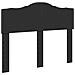 Letto con Contenitore Nero 135 x 190 cm Legno multistrato - Foto miniatura 7