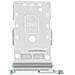 Cassetto Sim Originale Per Galaxy S25 / S25 Plus Dual Nano Sim, Verde Pallido - Foto miniatura 3