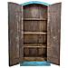 Armadio In Legno Fatto A Mano 90-100x37x170-195h Cm - Foto miniatura 3