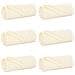 Coperte da Pile 6 pcs Crema 240 x 220 cm Panno - Foto miniatura 1