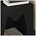 Casa per Gatti Nero 42,5 x 40 x 53,5 cm Legno multistrato - Foto miniatura 4