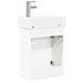 Mobile bagno con rubinetto Bianco 45,5 x 22,5 x 84 cm - Foto miniatura 7