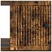 Tavolino da salotto Rovere Fumo 90 x 50 x 40 cm - Foto miniatura 8