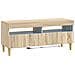 Mobile TV LED a 5 pezzi Rovere Sonoma Legno ingegnerizzato - Foto miniatura 4