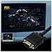 Cavo Vga Monitor Tv Pc Maschio / Maschio Schermato 1,8 Mt - Foto miniatura 5