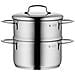 Set Per Cottura A Vapore Acciaio Inox Cromargan 18/10 Ø 16cm H 20cm - Linea Mini - Foto miniatura 6