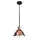 Lampadario Pendente Cromato A Sospensione E27 Metallo Oro Rosa Vt-8300 3710 - Foto miniatura 5