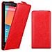 Custodia Compatibile Con Lg Nexus 5 In Rosso Mela - Coperchio Protettivo In Design Flip Con Chiusura Magnetica - Foto miniatura 2
