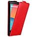 Custodia Compatibile Con Lg Nexus 5 In Rosso Mela - Coperchio Protettivo In Design Flip Con Chiusura Magnetica - Foto miniatura 3