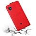 Custodia Compatibile Con Lg Nexus 5 In Rosso Mela - Coperchio Protettivo In Design Flip Con Chiusura Magnetica - Foto miniatura 6