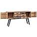Madia 110x30x75 cm in Legno Massello di Teak - Foto miniatura 5